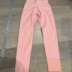 OFFLINE BY AERIE WOMENS PINK HI RISE LEGGINS NEW MEDIUM